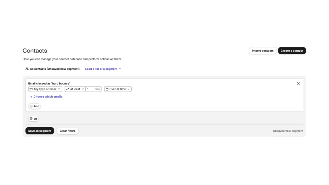 Brevo Deliverability Stats: Tracking hard bounces and sender reputation
